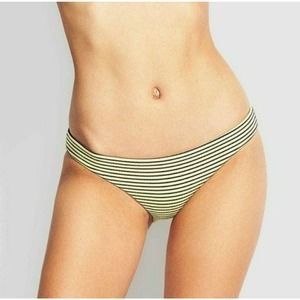 Women's Seafolly Go Overboard Hipster limelight Bikini Bottoms, Size 6